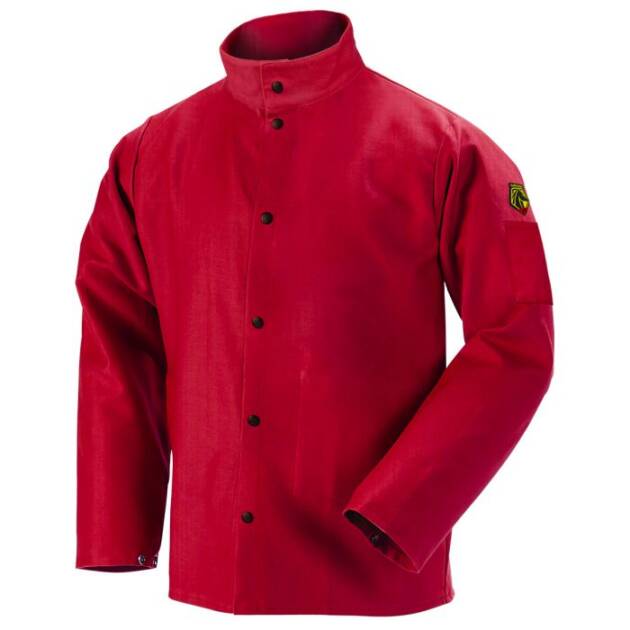 TruGuard™ 200 FR Cotton Welding Jacket, Red