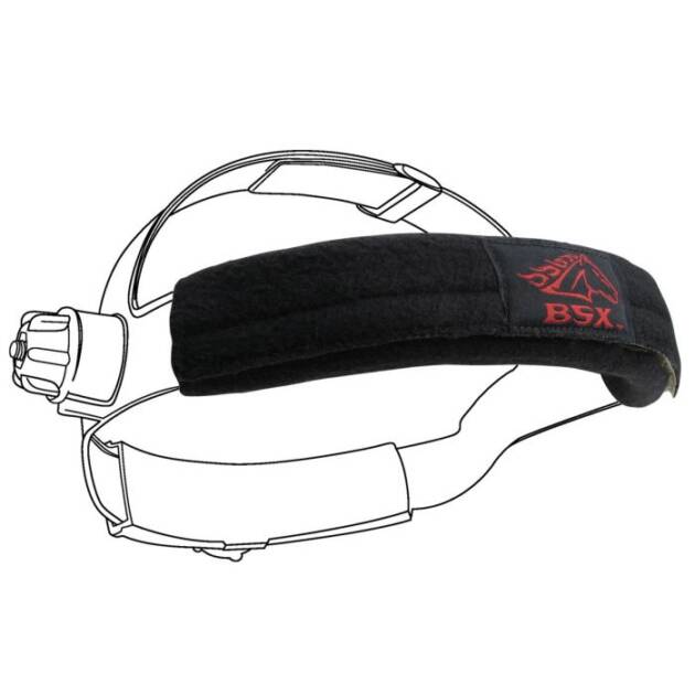 BSX® Helmet Sweatband - Black - One Size - 2 Pk