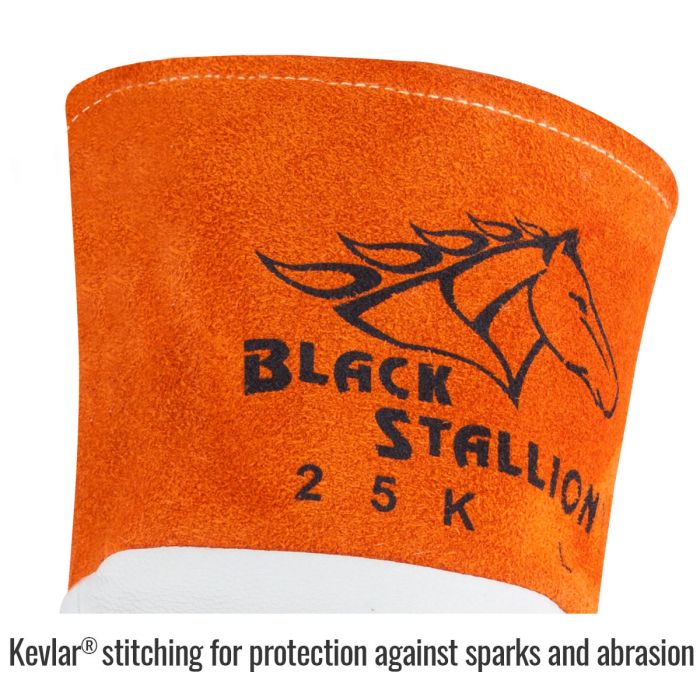 Premium Grain Cowhide MIG Glove - Image 4